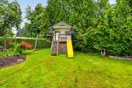 Aerial View of 21662 River Road, Maple Ridge, BC
