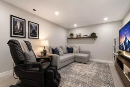 Basement Recreation Room Photo of 133 Woodland Drive, Delta, BC