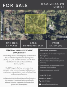 32065 Mingo Avenue, Mission, BC, Mission — Land for sale