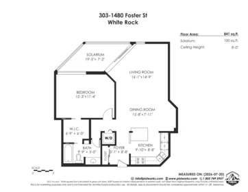 Swimming Pool Photo of 303 1480 Foster Street, White Rock, BC
