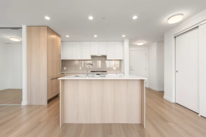 Kitchen Island Photo of 1403 618 Carnarvon Street, New Westminster, BC