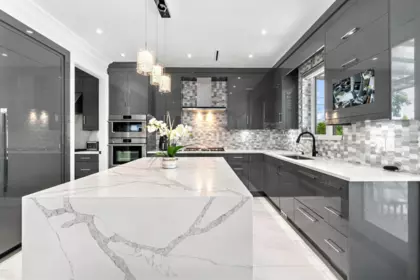 Kitchen Island Photo of 5577 Inverness Street, Vancouver, BC