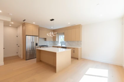 Kitchen Island Photo of 3 3615 Turner Street, Vancouver, BC