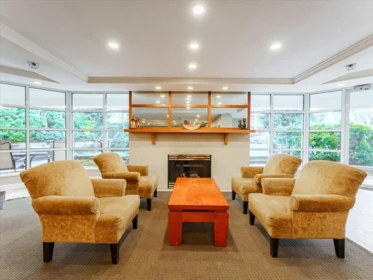 Outdoor Deck Photo of 317 3629 Deercrest Drive, North Vancouver, BC