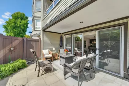 Backyard Photo of 111 1840 E Southmere Crescent, Surrey, BC