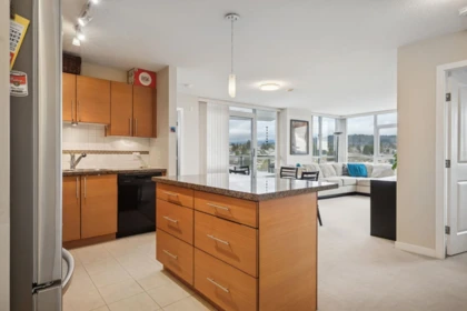 Kitchen Island Photo of 1402 2225 Holdom Avenue, Burnaby, BC