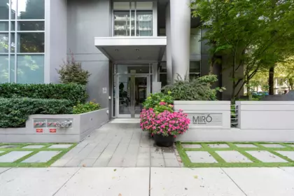 Exterior Rear Photo of 1702 1001 Richards Street, Vancouver, BC