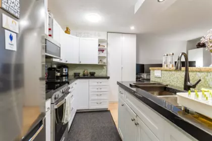 Kitchen Island Photo of 213 711 E 6th Avenue, Vancouver, BC