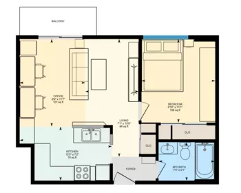 Loft / Bonus Room Photo of 213 711 E 6th Avenue, Vancouver, BC