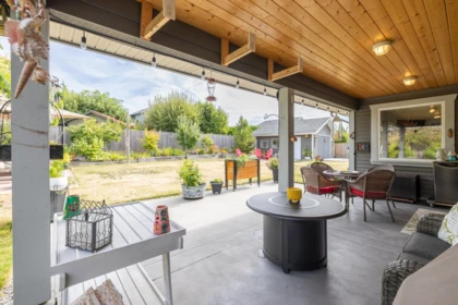 Backyard Photo of 4784 Tamarack Place, Sechelt, BC