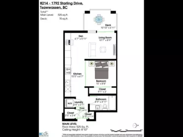Basement Recreation Room Photo of 214 1792 Starling Drive, Tsawwassen, BC