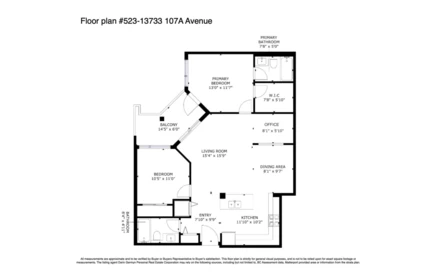Outdoor Deck Photo of 523 13733 107a Avenue, Surrey, BC