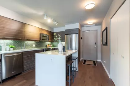 Kitchen Photo of 413 317 Bewicke Avenue, North Vancouver, BC
