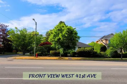 1191 W 41st Avenue, Vancouver, BC, Vancouver — Single Family Residence for sale