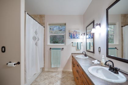 Powder Room Photo of 5338 Daniel Road, Garden Bay, BC