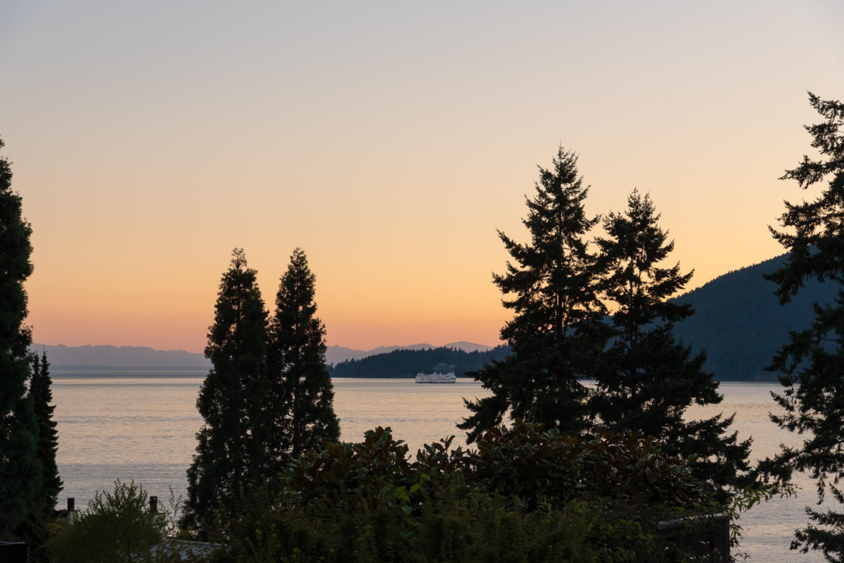 Aerial View of 6154 Gleneagles Drive, West Vancouver, BC