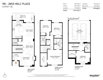 118 2853 Helc Place, Surrey, BC, Surrey — Townhouse for sale