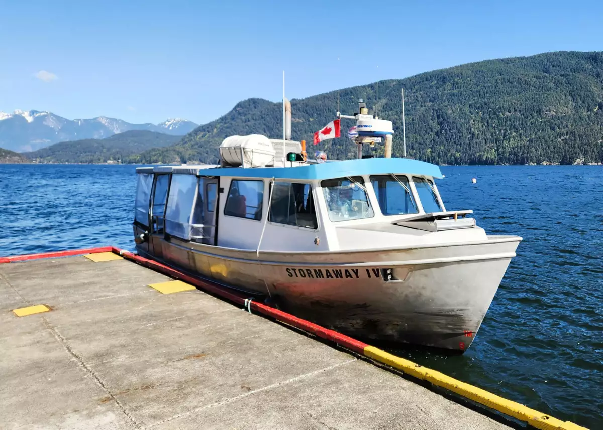 Aerial View of 427 Collingwood Road, Keats Island, BC