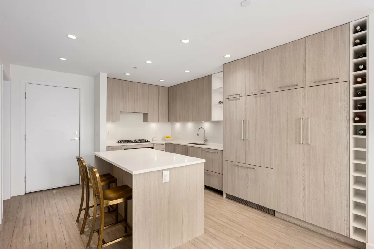 Kitchen Island Photo of 208 707 E 3rd Street, North Vancouver, BC