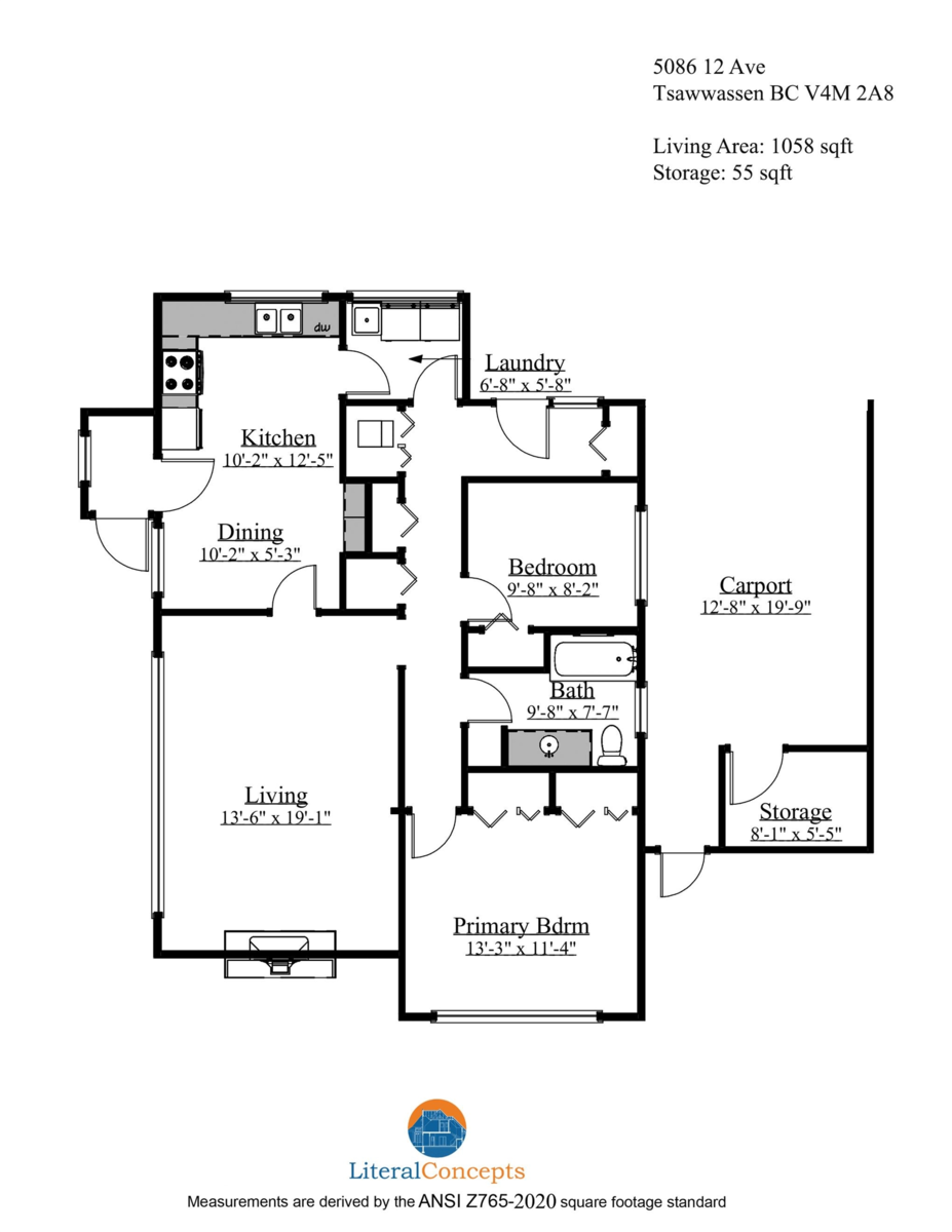 Laundry Room Photo of 5086 12 Avenue, Delta, BC