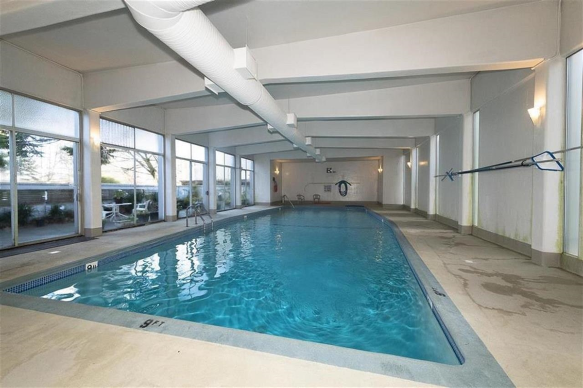 Aerial View of 2407 1850 Comox Street, Vancouver, BC