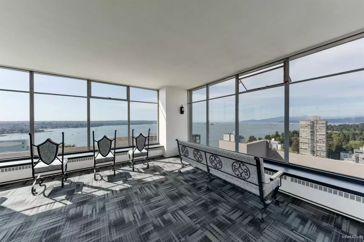 Backyard Photo of 2407 1850 Comox Street, Vancouver, BC