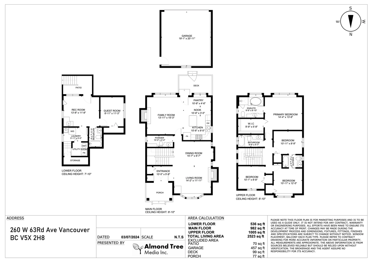 Playground / Recreational Area Near 260 W 63rd Avenue, Vancouver, BC