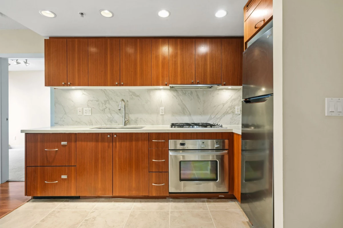 Kitchen Island Photo of 505 1133 Homer Street, Vancouver, BC