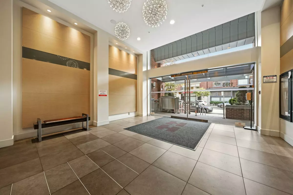 Living Room Photo of 505 1133 Homer Street, Vancouver, BC