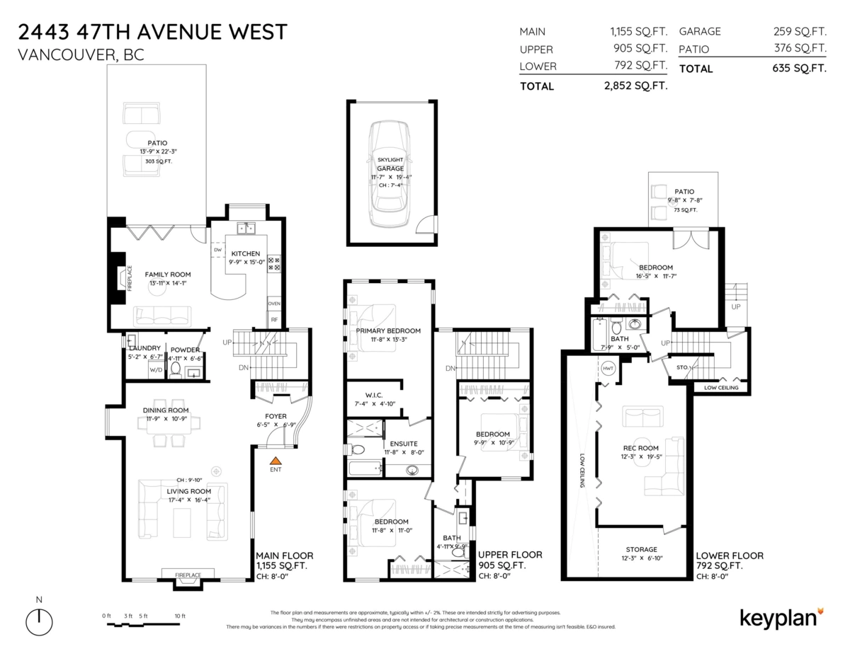 Outdoor Deck Photo of 2443 W 47th Avenue, Vancouver, BC