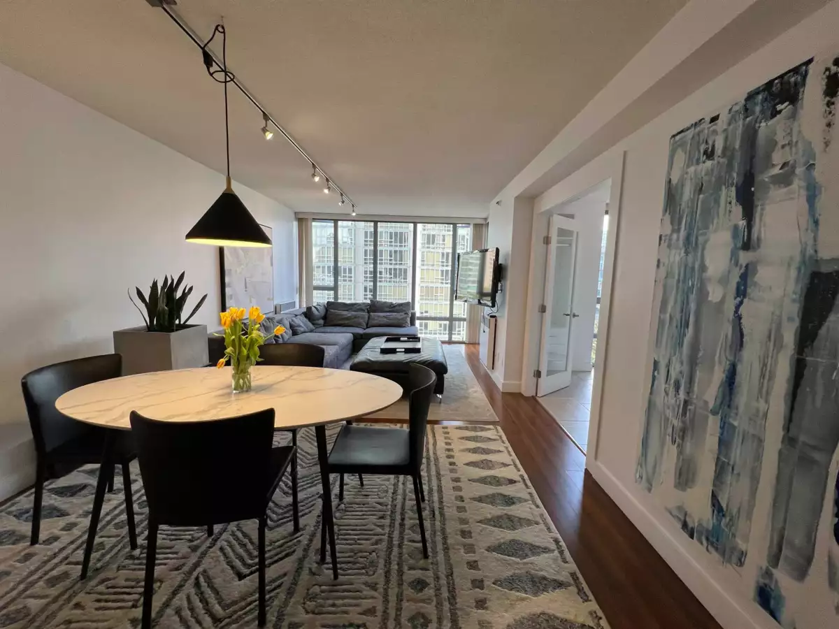 Family Room Photo of 807 950 Cambie Street, Vancouver, BC