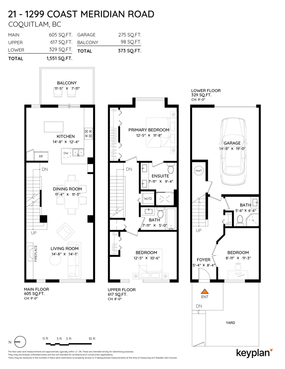 Playground / Recreational Area Near 21 1299 Coast Meridian Road, Coquitlam, BC