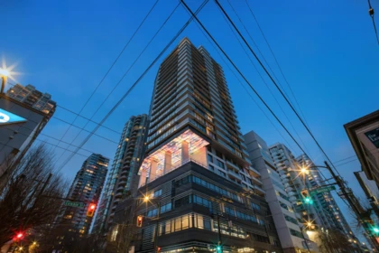 Outdoor Deck Photo of 1405 885 Cambie Street, Vancouver, BC