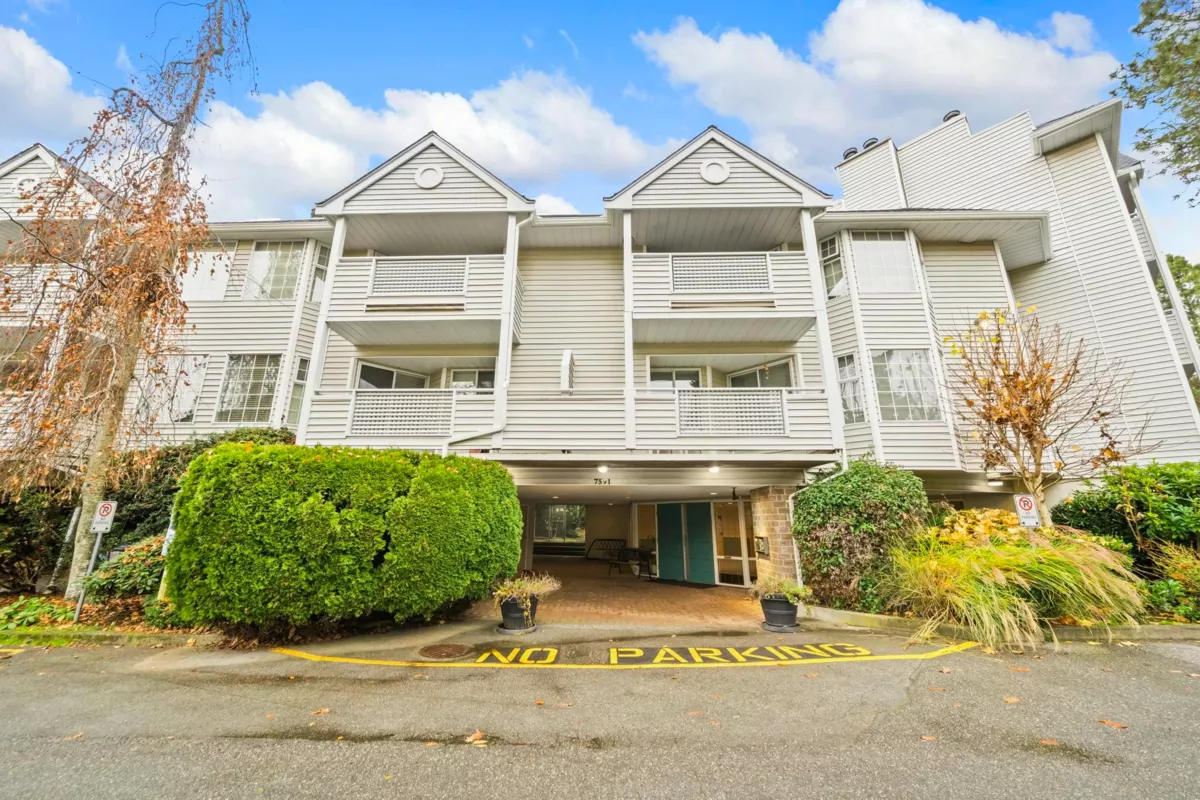 Exterior Rear Photo of 102 7591 Moffatt Road, Richmond, BC