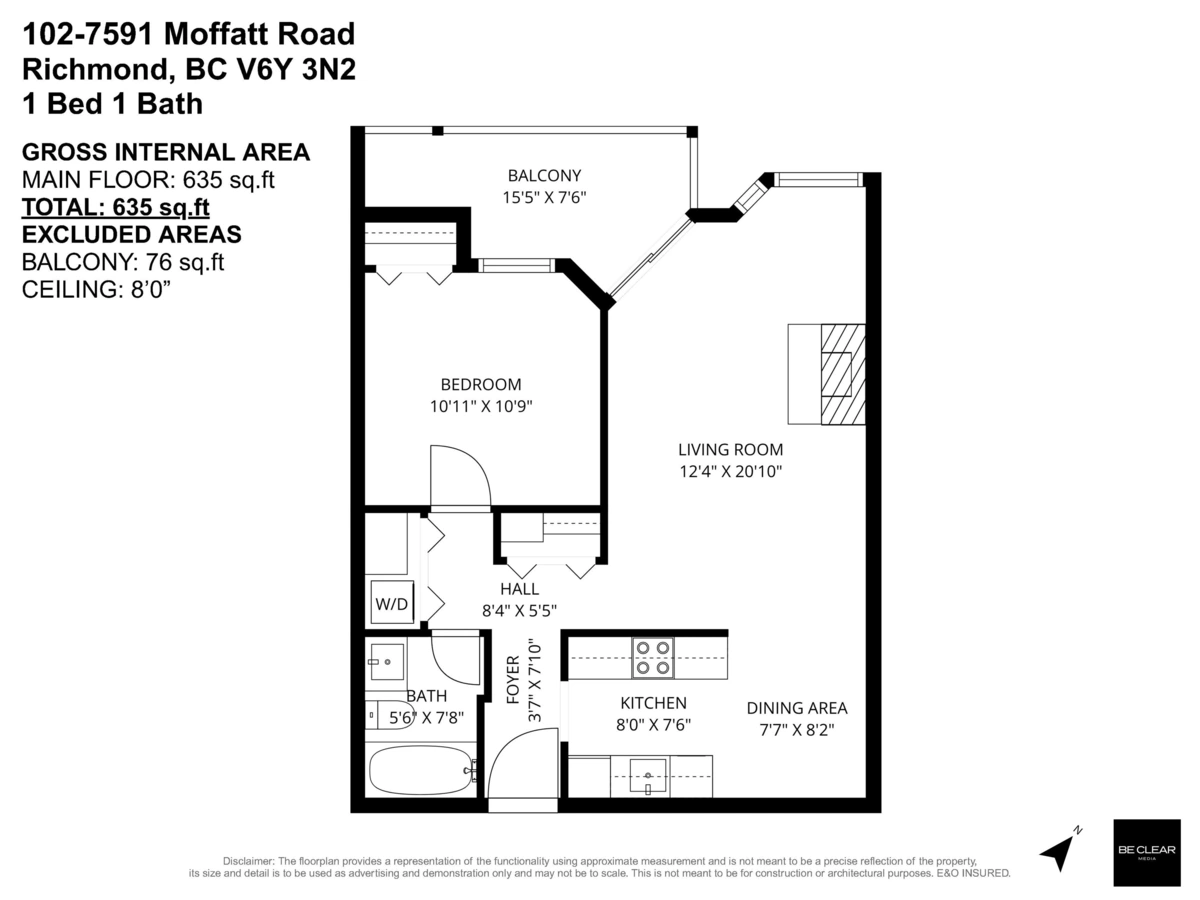Staircase Photo of 102 7591 Moffatt Road, Richmond, BC