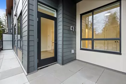 Outdoor Patio Photo of 110 27249 Aldergrove Town Center Drive, Langley, BC