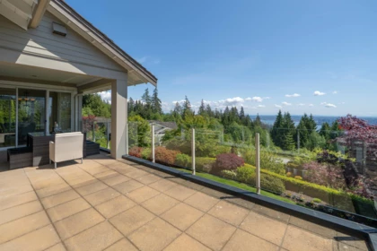 Aerial View of 2356 Kadlec Court, West Vancouver, BC