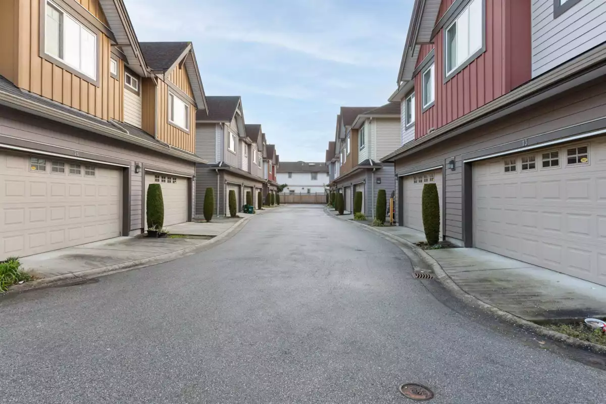 Exterior Rear Photo of 15 9699 Sills Avenue, Richmond, BC