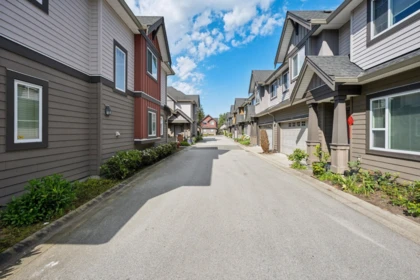 Aerial View of 15 9699 Sills Avenue, Richmond, BC