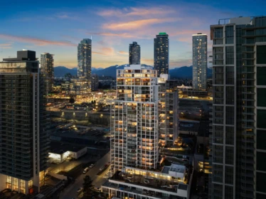 Aerial View of 2901 2378 Alpha Avenue, Burnaby, BC