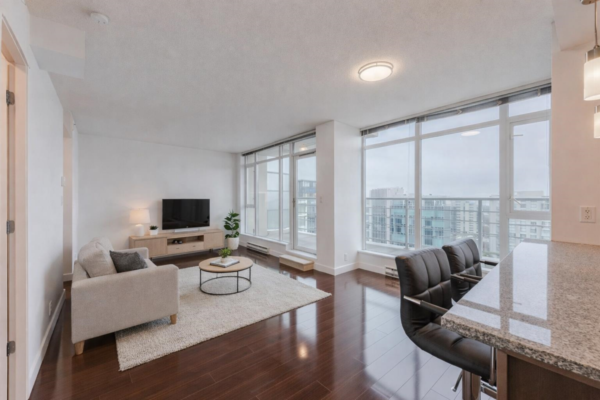 Kitchen Island Photo of 1801 8068 Westminster Highway, Richmond, BC