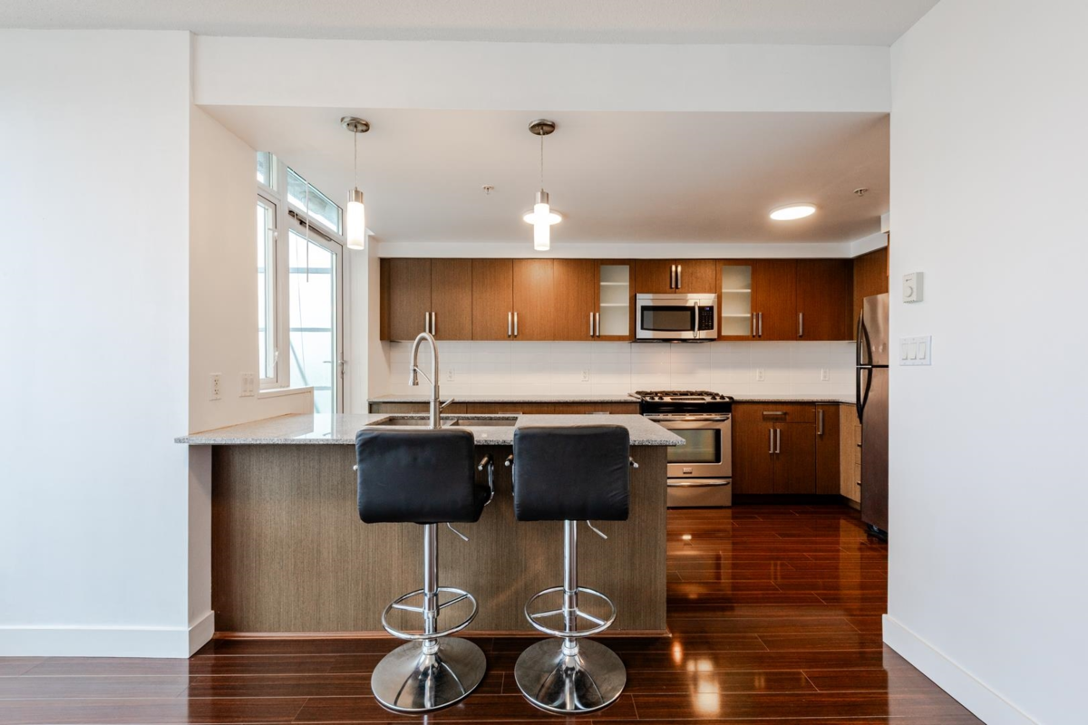 Living Room Photo of 1801 8068 Westminster Highway, Richmond, BC