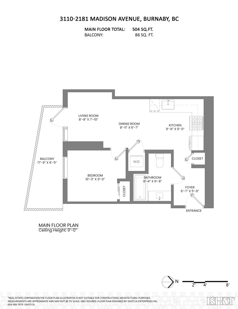 Outdoor Deck Photo of 3110 2181 Madison Avenue, Burnaby, BC