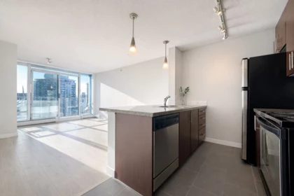 Kitchen Island Photo of 2803 688 Abbott Street, Vancouver, BC