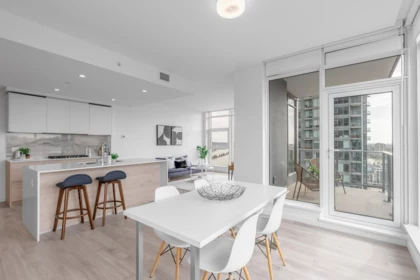 Kitchen Island Photo of 2104 660 Quayside Drive, New Westminster, BC