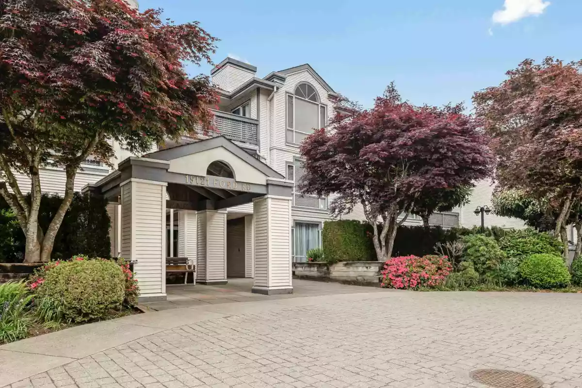 Exterior Rear Photo of 106 19121 Ford Road, Pitt Meadows, BC