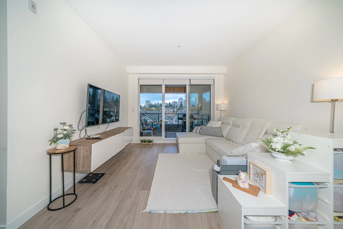 Living Room Photo of 404 7169 14th Avenue, Burnaby, BC