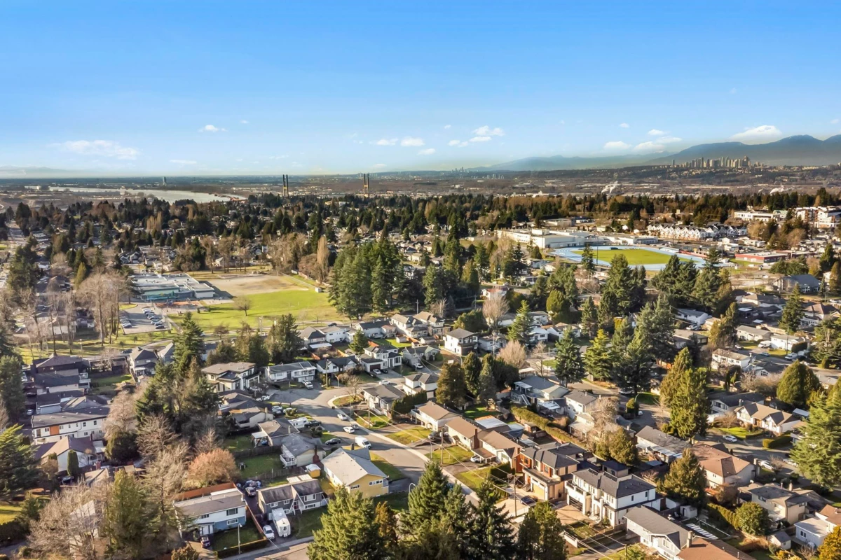 Aerial View of 11790 80 Avenue, Delta, BC