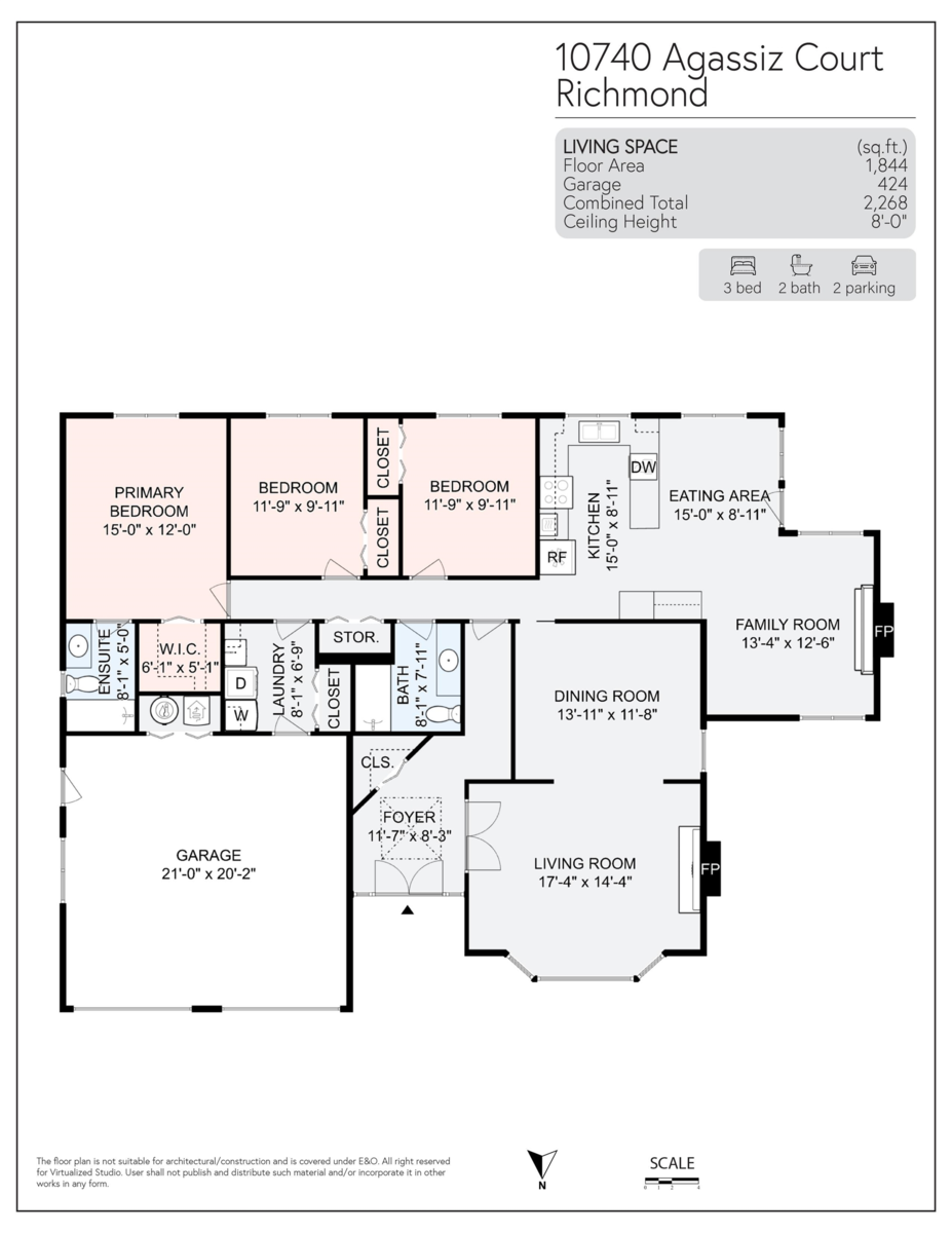 Staircase Photo of 10740 Agassiz Court, Richmond, BC