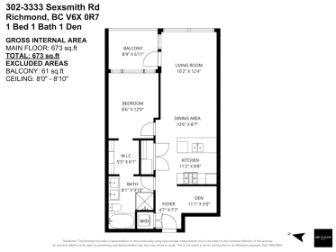 Basement Recreation Room Photo of 302 3333 Sexsmith Road, Richmond, BC